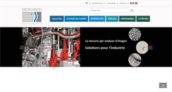 Desktop Screenshot of microvision.fr